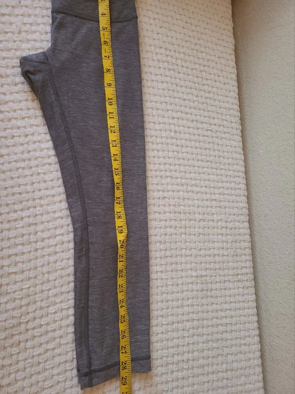 Lululemon Gray Active Leggings Size 4